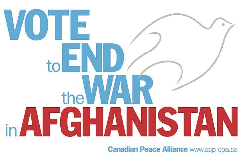canadians in afghanistan war. Make the War an election issue