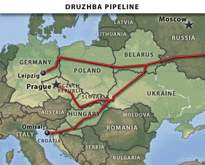 russia pipeline