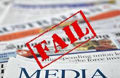 Corporate media failure