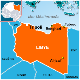 LIBYE carte