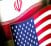 US IRAN FLAGS