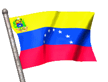 venezuela drapeau flottant