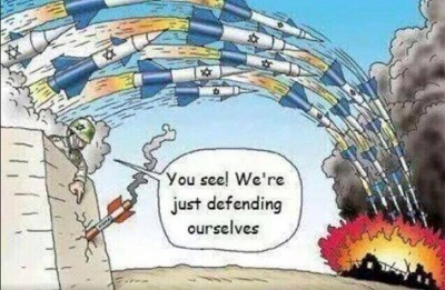 Gaza Israel caricature