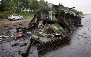 ambush ukraine tank