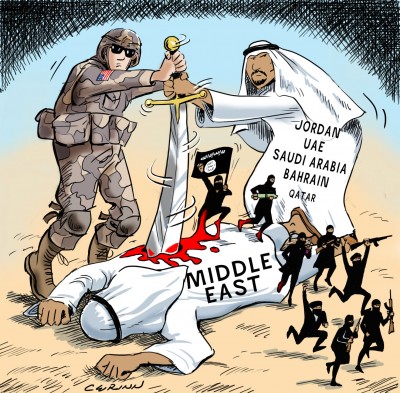 saudi isil cartoon