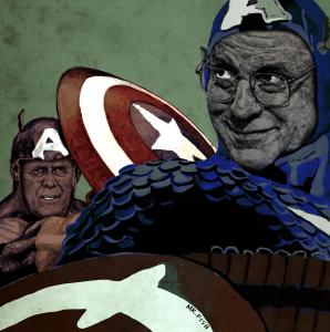 Captains-America-Dick-Cheney-and-Donald-Rumsfeld-rigged-to-self-destruct.-By-Mr.-Fish1-298x300