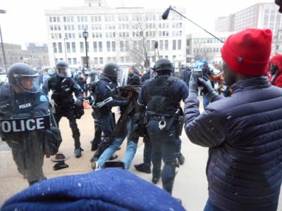 Ferguson police by Larry Everest on GlobalResearch.ca