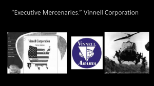 vinnell corp 300x168 - The Privatization of War