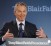 Former British Prime Minister Blair speaks at launch of Tony Blair Faith Foundation in New York