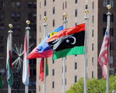 Libye drapeau ONU