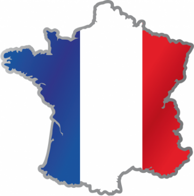 drapeau carte France 2