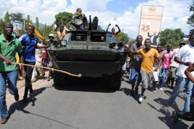Burundi coup d'état raté