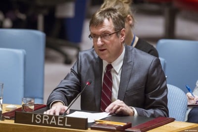 Israeli Ambassador to the UN David Roet