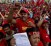 Supporters of Venezuelan President Hugo Chavez attend his campaign closure rally in Caracas, on October 4, 2012. | Photo: AFP