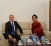 Former UK Prime Minister Tony Blair meets with National League for Democracy chairwoman Aung San Suu Kyi in Naypyidaw on Thursday, Jan. 7, 2015. (Photo: NLD Chairperson Office / Facebook)