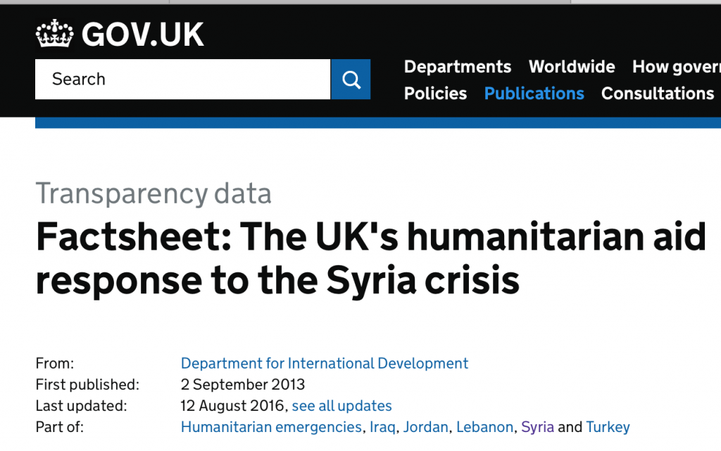 How Britain Funded Syria’s “Moderate Armed Opposition” (aka Terrorists with a Human Face)