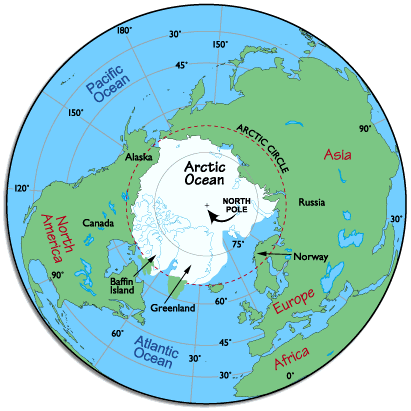 「north pole map」的圖片搜尋結果