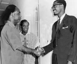 Kwame Nkrumah and Patrice Lumumba
