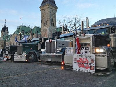 With the Emergencies Act Inquiry, the Jig Is Up for Justin Trudeau Freedom_Convoy_2022_Ottawa_January_31-72-400x299