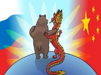 Russia China Bear Dragon