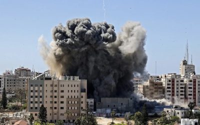 Ap Gaza Office Bombing Israel