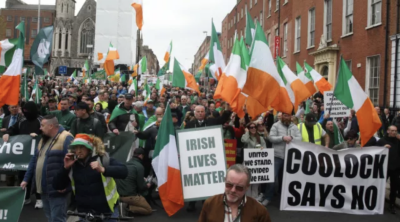 Ireland Anti Immigration Protest