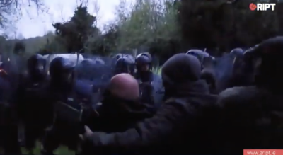 Ireland Police Riot Mass Migration
